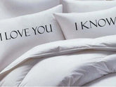 2 PCs Digital Printed Couple Pillow-LOVE