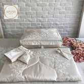 Islamic Prayer Mat set - Light Beige