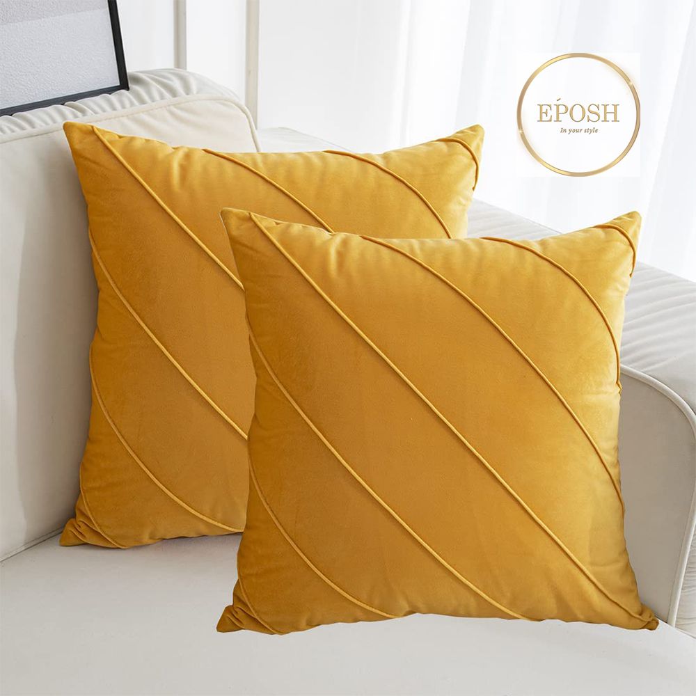 Gold best sale velvet pillow