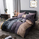 Rainbow Strip Duvet Set-EP-15
