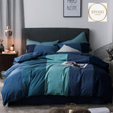 Rainbow Strip Duvet Set-EP-17