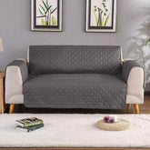 Quilted Sofa covers Non-slip - Grey