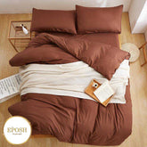 Luxury Brown Duvet Set