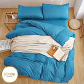 Luxury Royal Blue Duvet Set