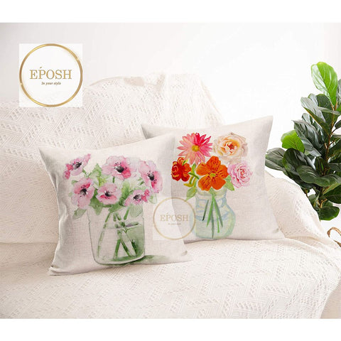 Pack of 2 Printed Cushions - 00099