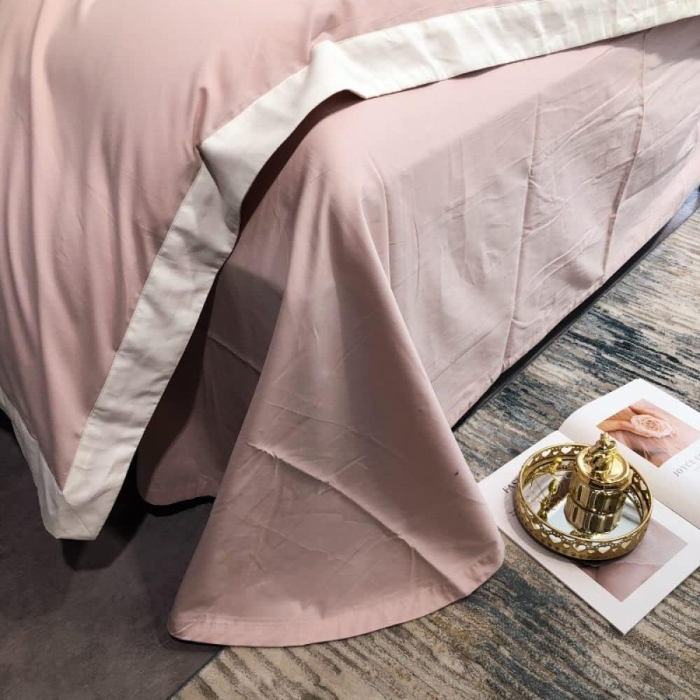 Luxury Embroidered Duvet Set - Dust Pink