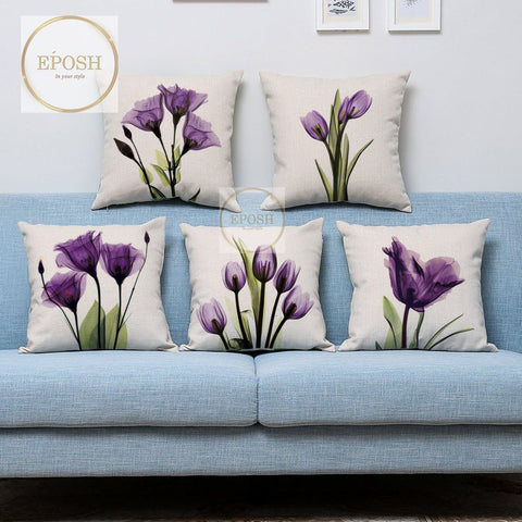 Pack of 5 Printed Cushions - 00071