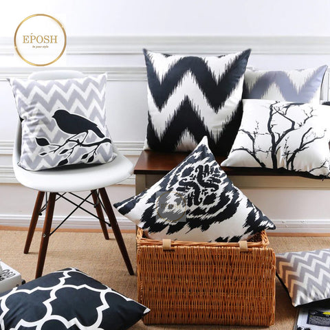 Pack of 7 Velvet Printed cushion - VC0014