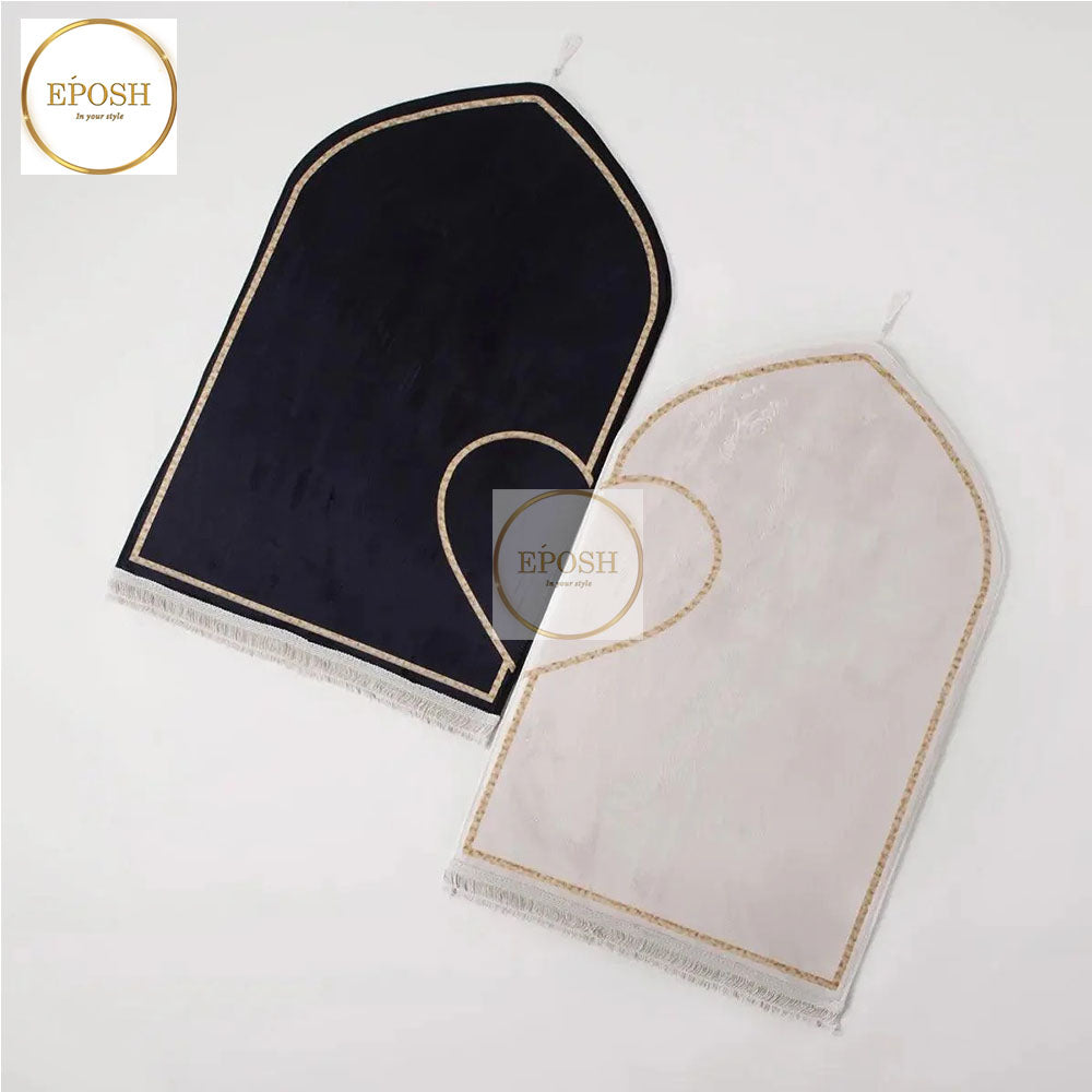 Personalised Prayer Mat Set with Heart Design (Embroidered)