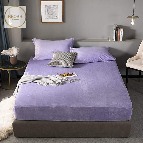 Velvet spread Sheet - Light Purple