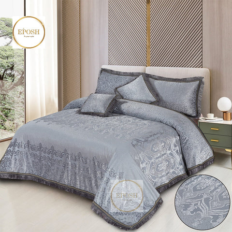 Fancy bridal Palachi Bed Sheet Set 5 Pcs - EP112