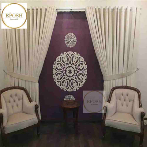 PREMIUM VELVET CURTAINS AND BLIND -032