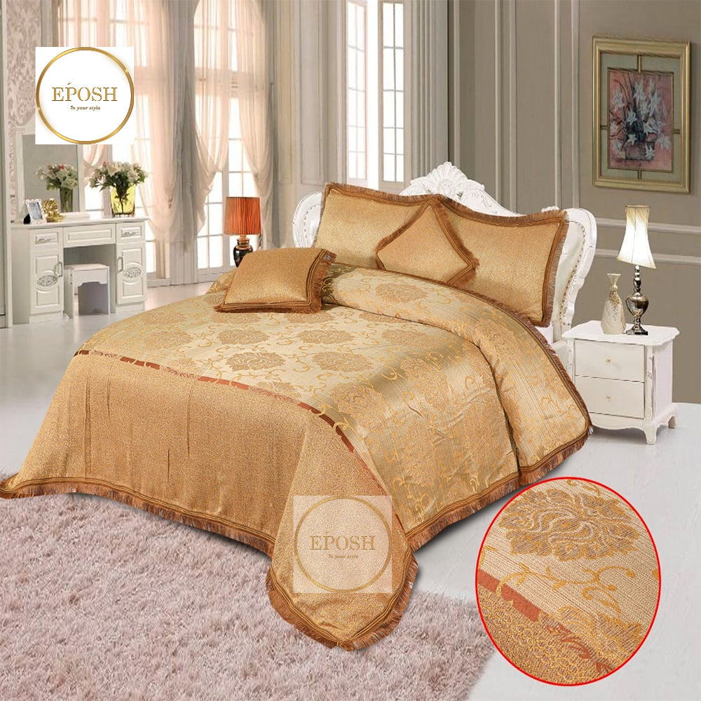 Fancy bridal Palachi Bed Sheet Set 5 Pcs - EP118