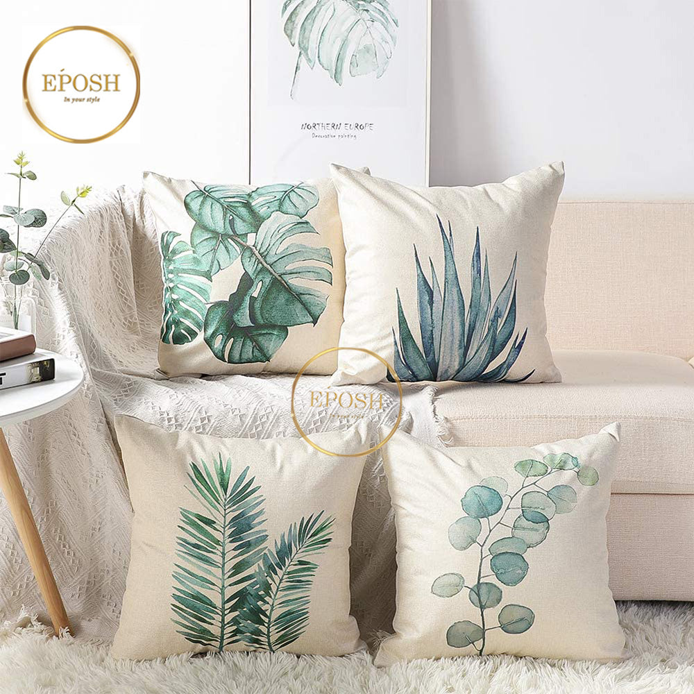 Pack of 4 Printed Cushion Covers-00064
