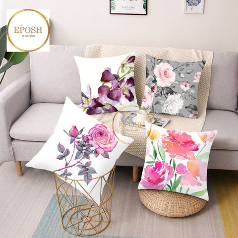 Pack of 4 Printed Cushion Covers - 000239