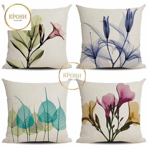 Pack of 4 Printed Cushion Covers - 000238