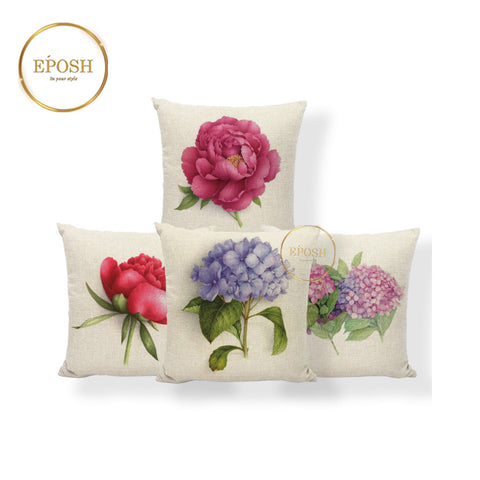 Pack of 4 Printed Cushion Covers - 000169