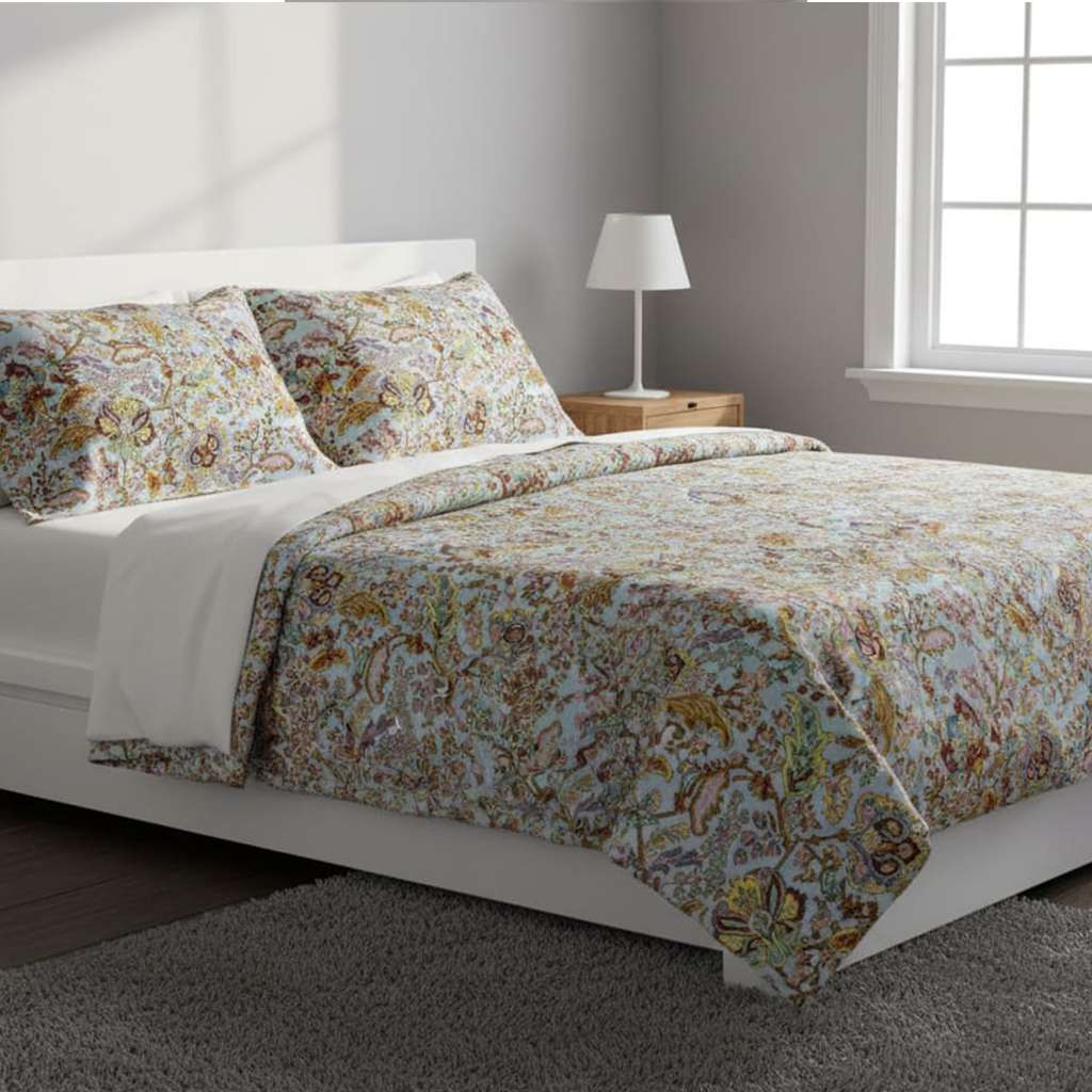Printed Rich Cotton Bed sheet  - EPS081