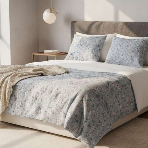 Printed Rich Cotton Bed sheet  - EPS076
