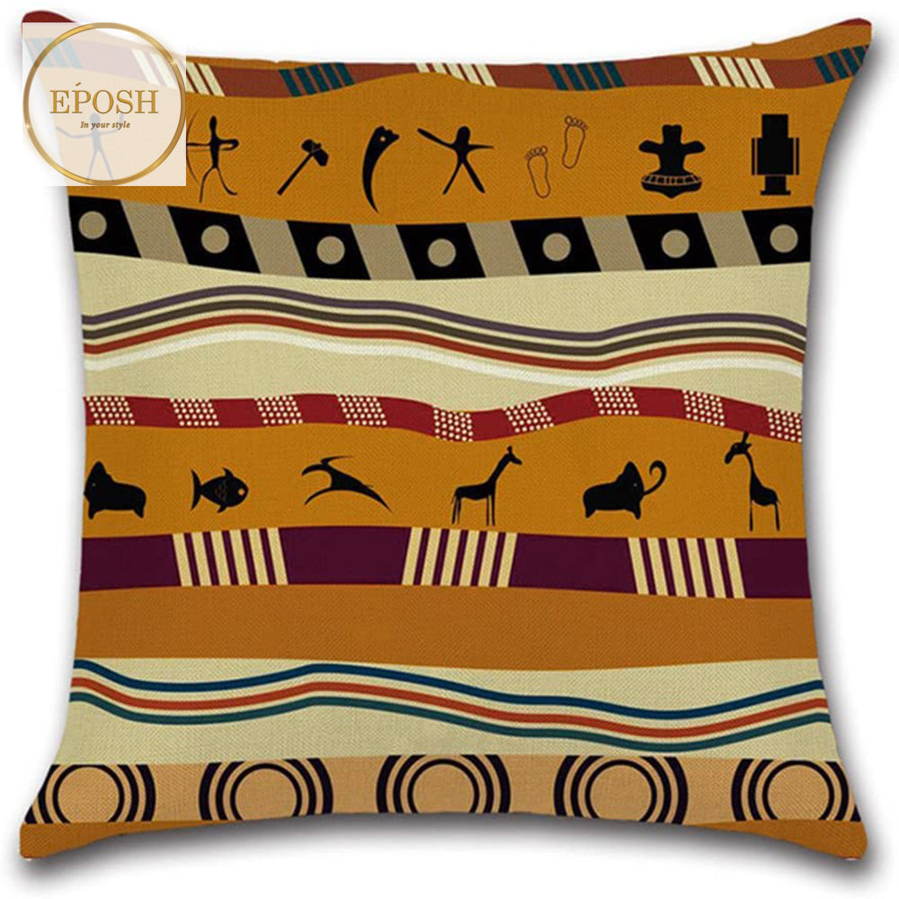 Pack of 2 Printed Cushions - 000243