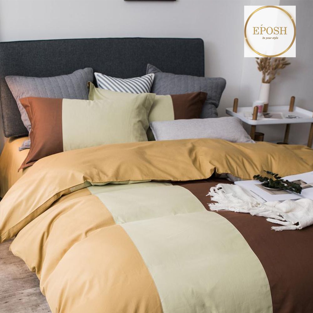 Rainbow Strip Duvet Set-EP-12