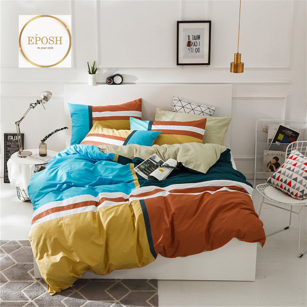 Rainbow Stripes Duvet Set - EPO760