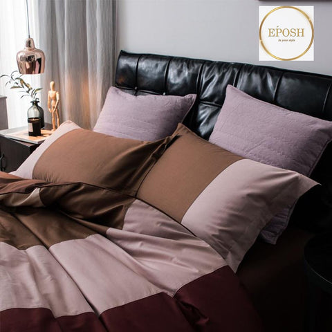 Rainbow Strip Duvet Set-EP-13