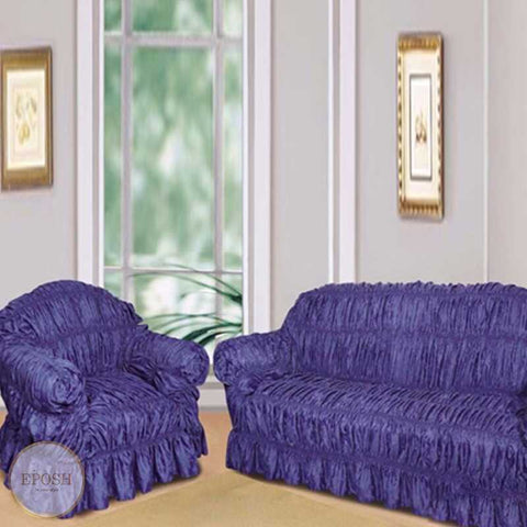 Turkish Silk Sofa Covers  -  purple