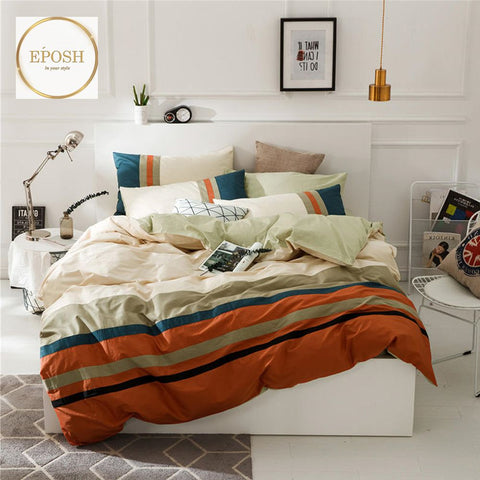 Rainbow Stripes Duvet Set - EPO762