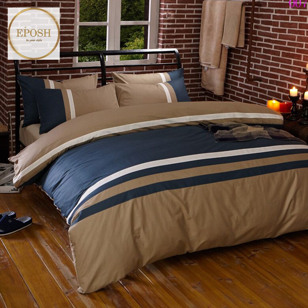 Rainbow Strip Duvet Set-EP-105