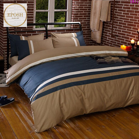 Rainbow Strip Duvet Set-EP-105