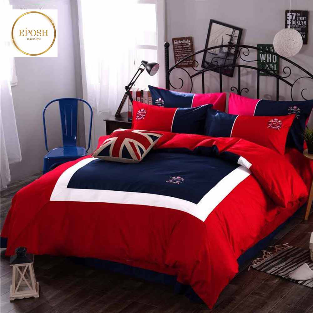 British Style Oxford Duvet Set - EPO729