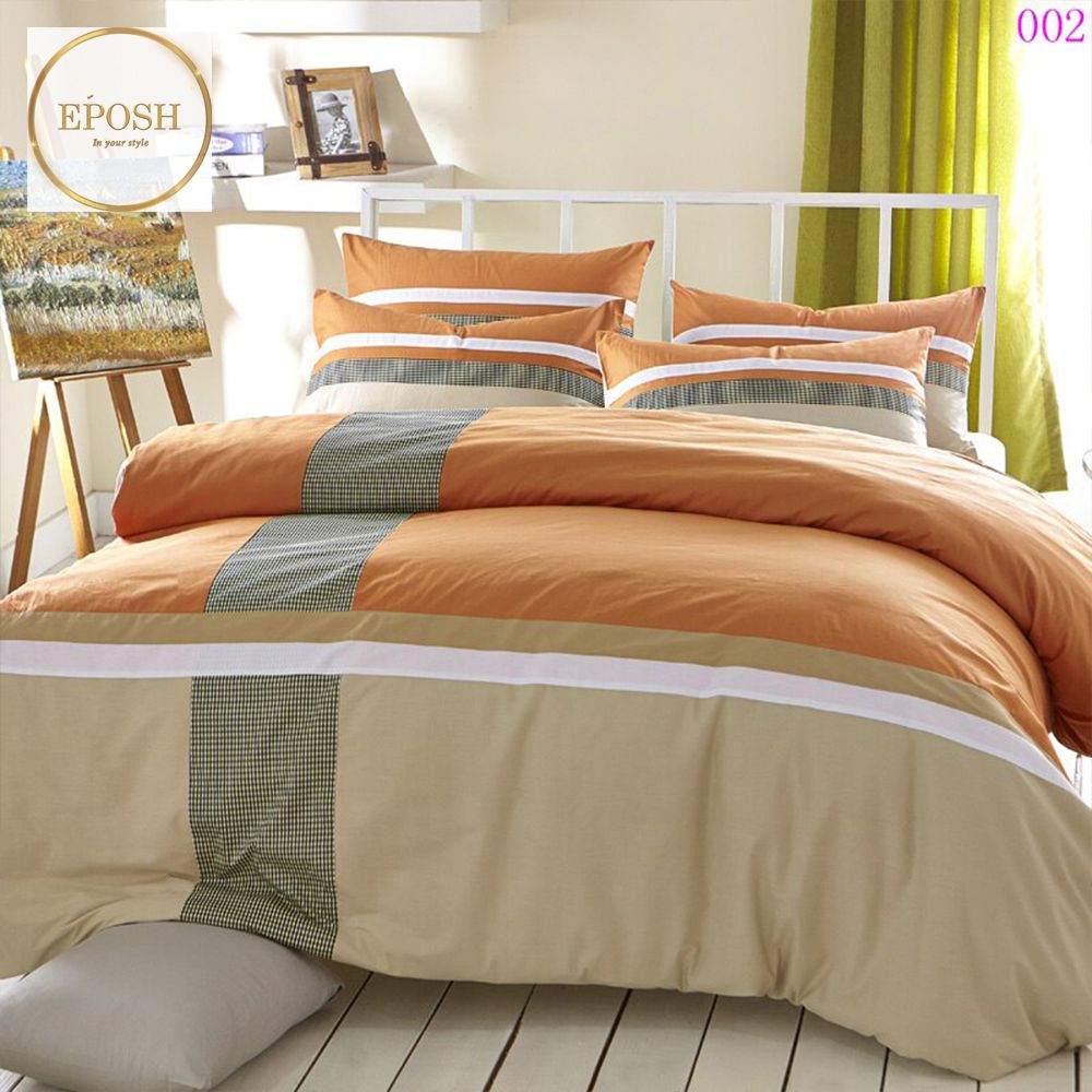 Rainbow Strip Duvet Set-EP-106
