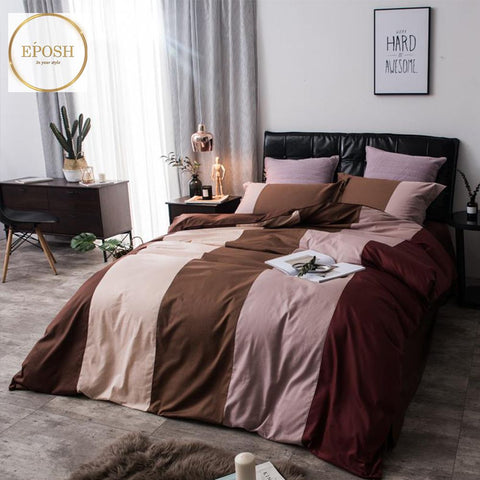 Rainbow Strip Duvet Set-EP-13