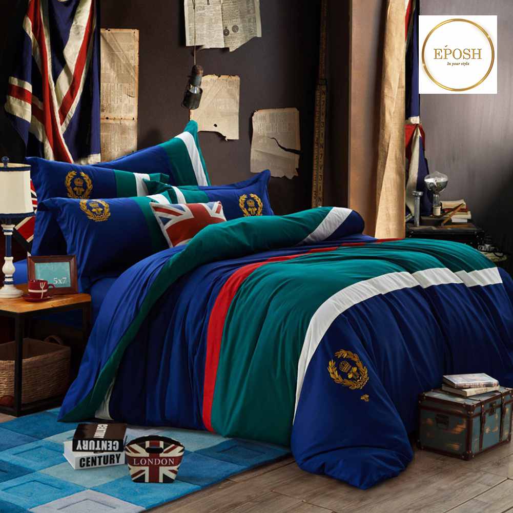 British Style Oxford Duvet Set - EPO733