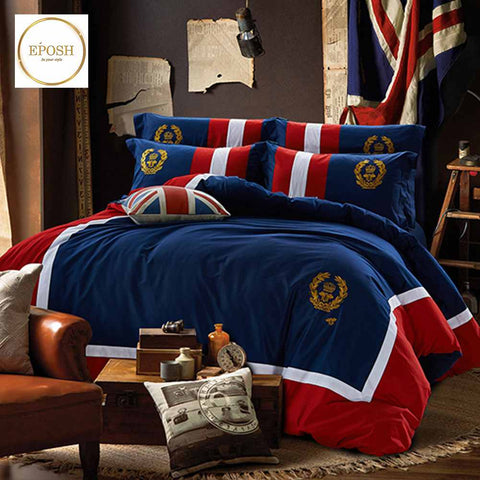 British Style Oxford Duvet Set - EPO735