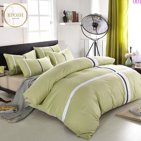 Rainbow Strip Duvet Set-EP-108