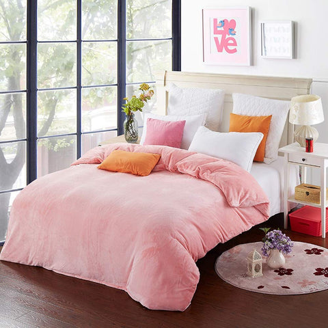 Velvet Quilt-Baby Pink