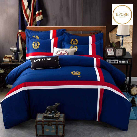 British Style Oxford Duvet Set - EPO739