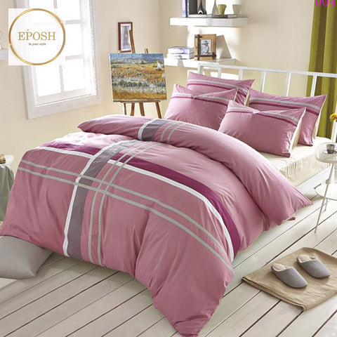Rainbow Strip Duvet Set-EP-112