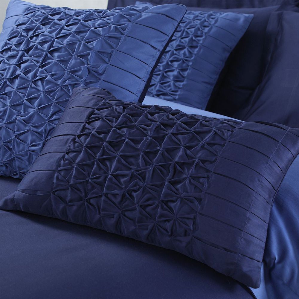 Blue Embellish Duvet Set