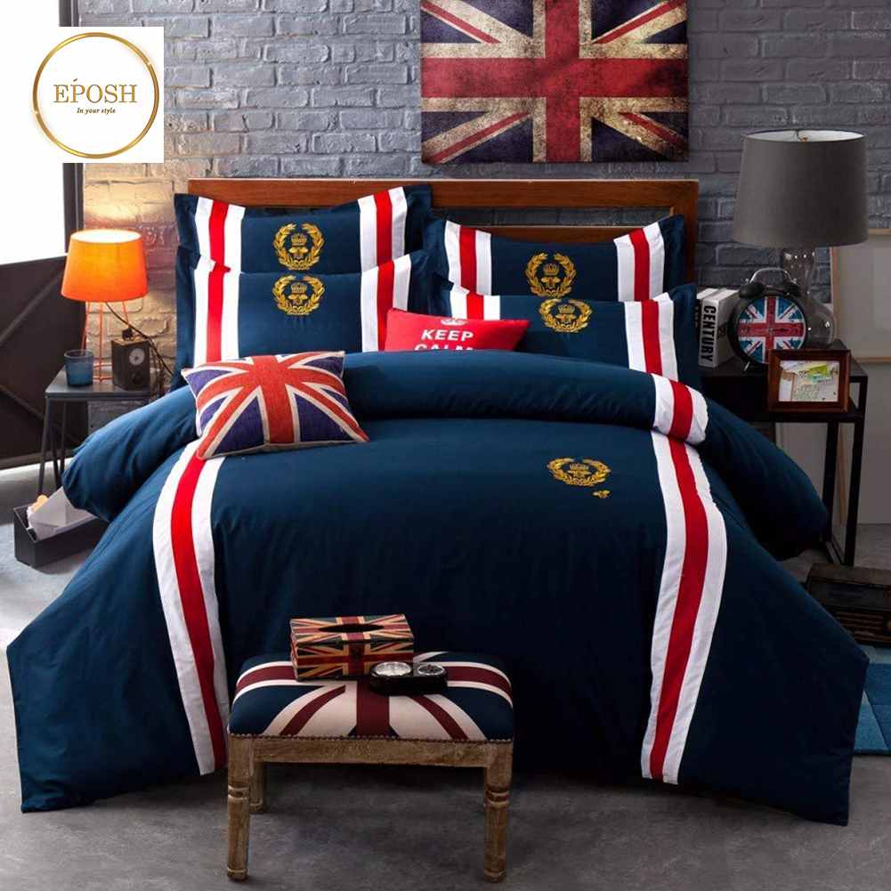 British Style Oxford Duvet Set - EPO741