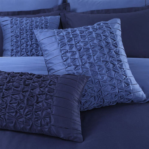 Blue Embellish Duvet Set