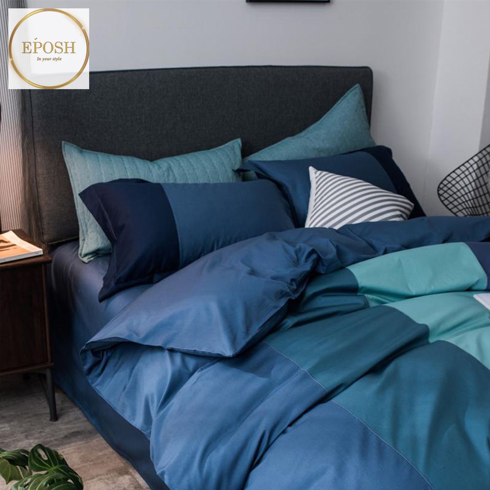 Rainbow Strip Duvet Set-EP-17