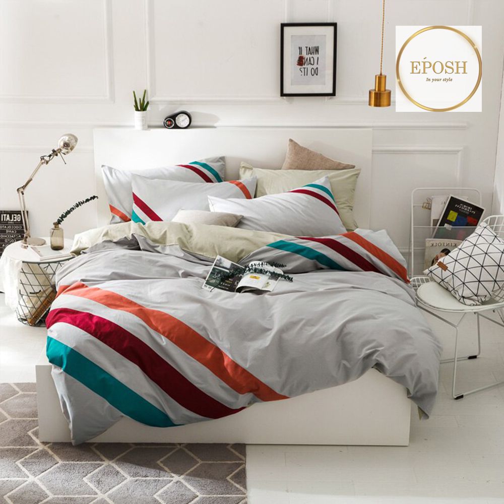 Rainbow Stripes Duvet Set - EPO751
