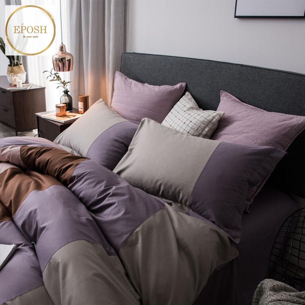 Rainbow Strip Duvet Set-EP-20