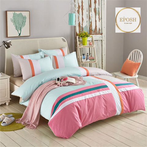 Rainbow Stripes Duvet Set - EPO755
