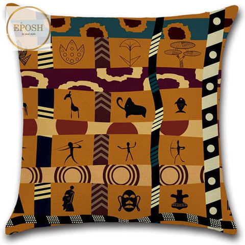 Pack of 2 Printed Cushion Covers-00036