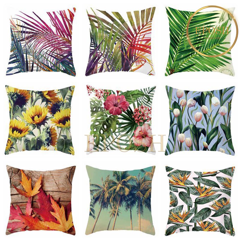 Pack of 9 Printed Cushion Covers-00022