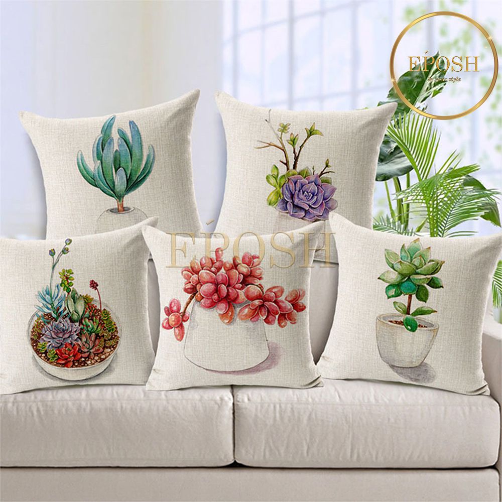 Pack of 5 Printed Cushion Covers-00026
